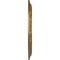 Ekena Millwork Caputo Ceiling Medallion (Fits Canopies up to 6"), Hand-Painted Pale Gold, 24 1/4"OD x 1 1/2"P CM24CAPAS - alternate 3